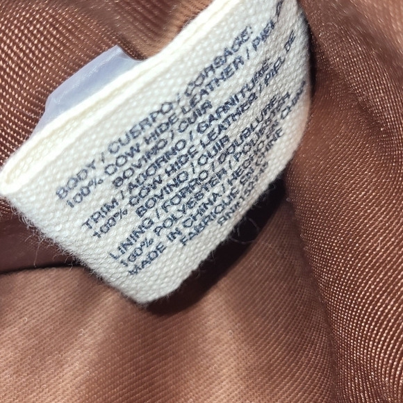 Lucky Brand Cowhide Leather Crossbody Top Handle Satchel - Picture 13 of 16